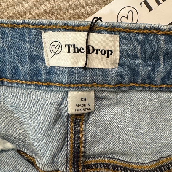 The Drop Women's Blue Denim Mini Skirt - Picture 2 of 5
